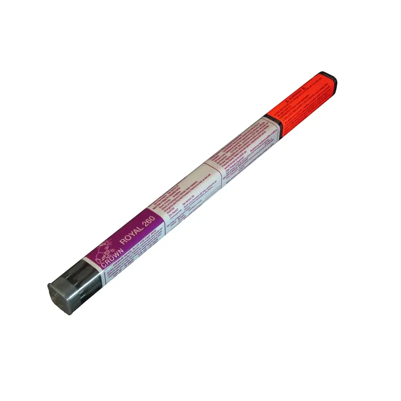 Crown Alloys Royal 260 Stick Electrode – 5/32" × 12", 1 Lb Tube (Re260/Ep-Bp) 1