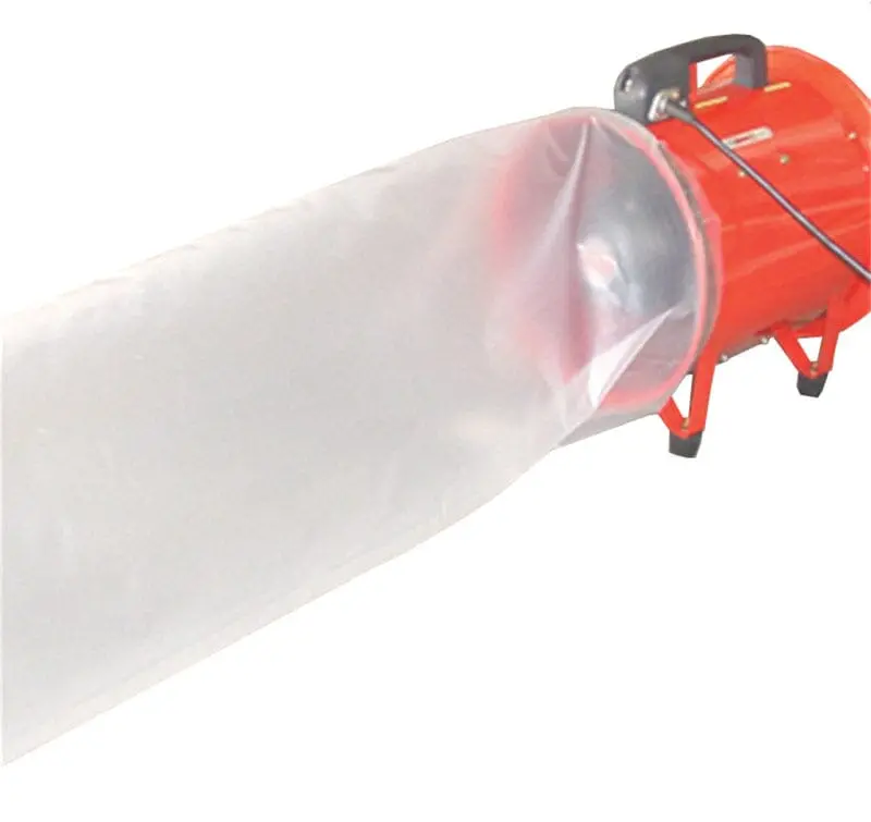 Disposable Polyethylene Ventilation Ducting For Blowers 1