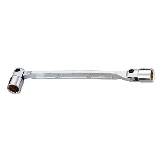 Double-Flex Socket Wrench Set For Tight-Angle Fastening | Dfs- 1