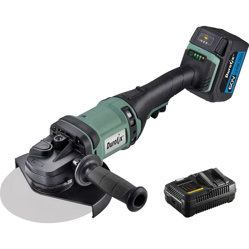 Durofix Rg6020-180-Pm 60V 7" 3-Speed Brushless Angle Grinder Kit 1