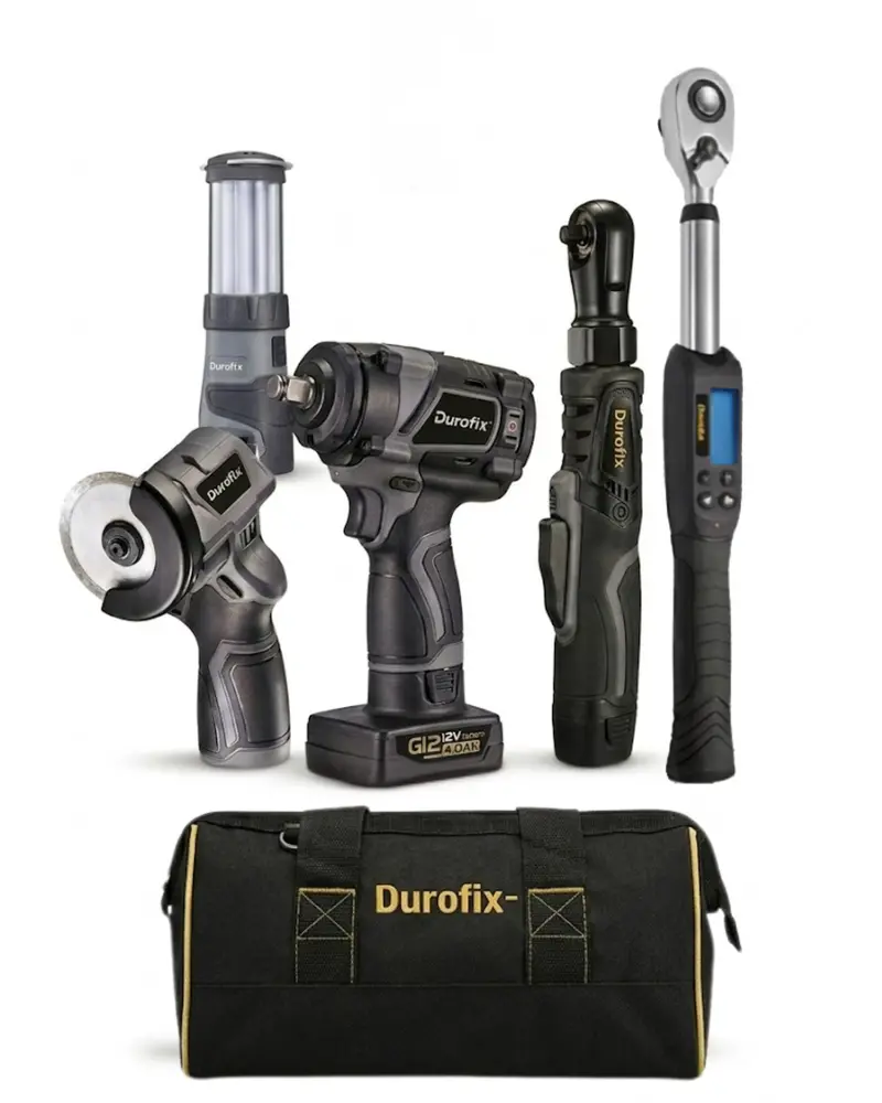 Durofix Ri12184-K1 G12 12V Cordless Automotive 5-Tool Combo Kit 1