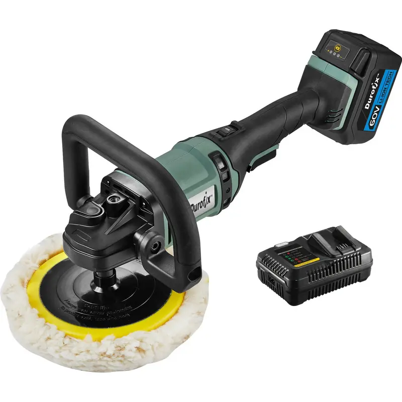 Durofix Rs6020-Pm 60V 7" 8-Speed Brushless Polisher Kit 1