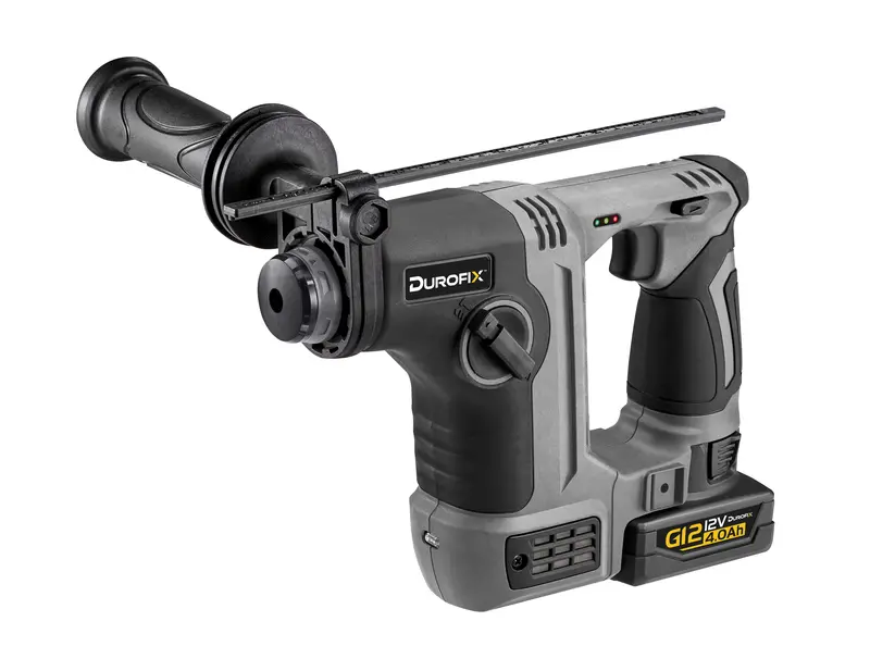 Durofix Ry1204T G12 Brushless Compact Rotary Hammer Drill – 1.3J Impact, Bare Unit 1