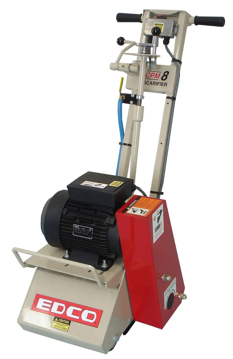 Edco Cpm8 Electric Walk-Behind Scarifier – Includes A201 Startup Kit 1