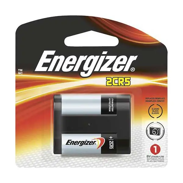 Energizer El2Cr5Bp 6V Lithium Photo Battery – High-Voltage, Long-Shelf-Life Cell 1