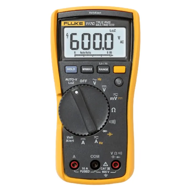 Fluke 117 Electrician’S True Rms Multimeter With Voltalert™ Technology 1