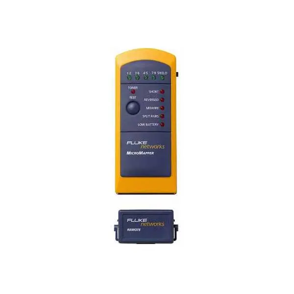 Fluke Networks Micromapper Advanced Wiremap Tester – Rj45/Rj11 1