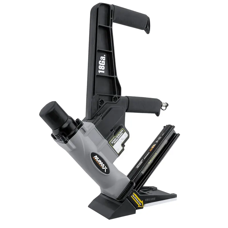 Freeman Pneumatic 18-Gauge Dual-Handle Flooring Nailer – 1-3/4" Capacity 1