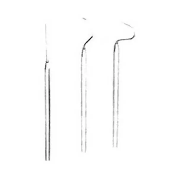 Gc Curved Dental Pick – 5.5-Inch Stainless Steel Periodontal Tool 1