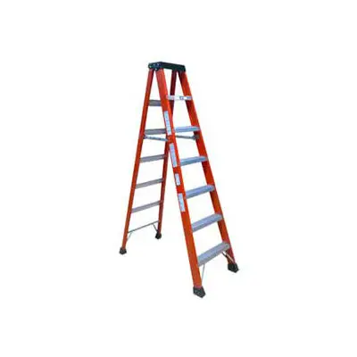 Golden Eagle Fiberglass Extension Ladder – 8 Or 10 Steps, Red Finish | L-Fg-Ge 1