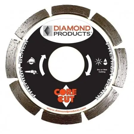 Gorilla Gct D43 8-Inch Early-Entry Concrete Saw Blade 1