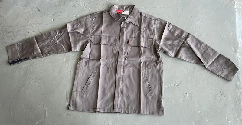 Grey Welding Safety Jacket With Standard Fit | Model Wj-G 1