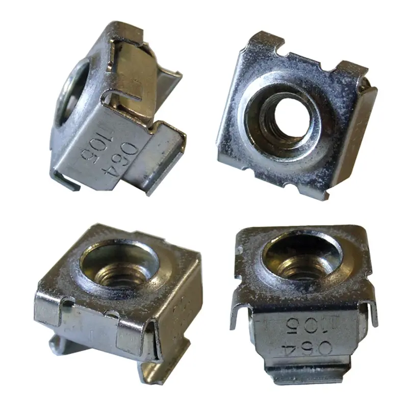 Hammond 1421Cna25 Heat-Treated 10-32 Square Hole Cage Nuts – 25-Pack 1