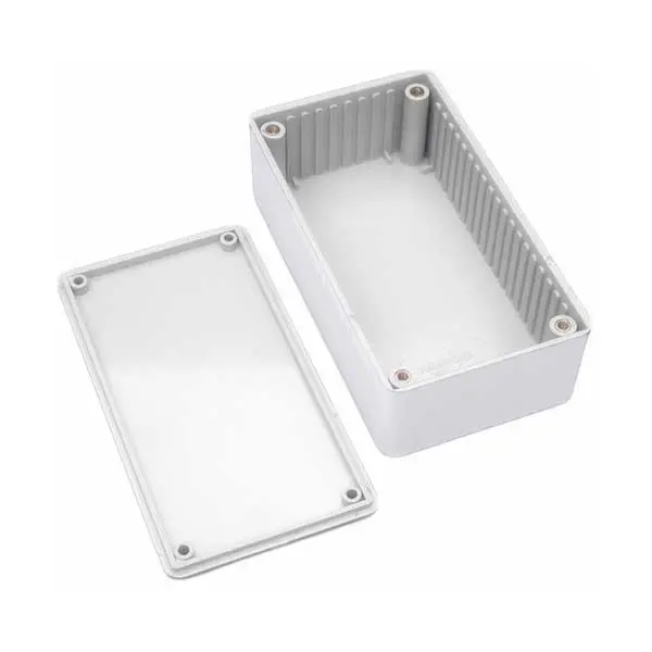 Hammond 1591Dgy Gray Abs Enclosure With Card Guides (5.9" × 3.1" × 1.9") 1