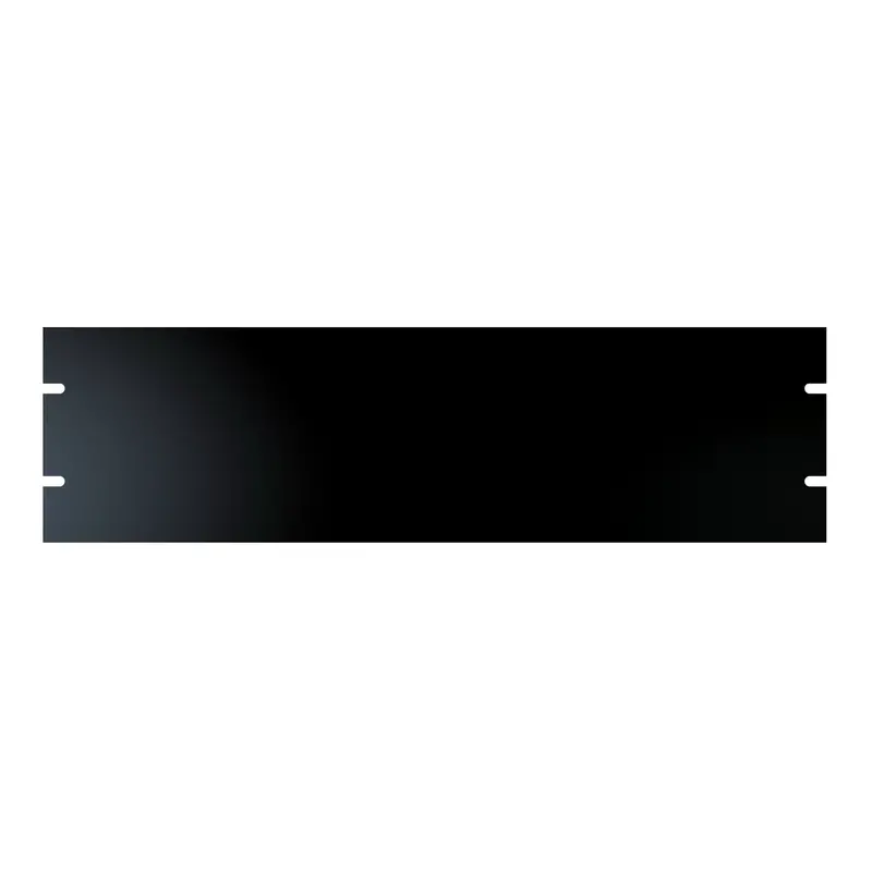 Hammond Pbps19005Bk 3U Matte Black Steel Rack Spacer Panel 1