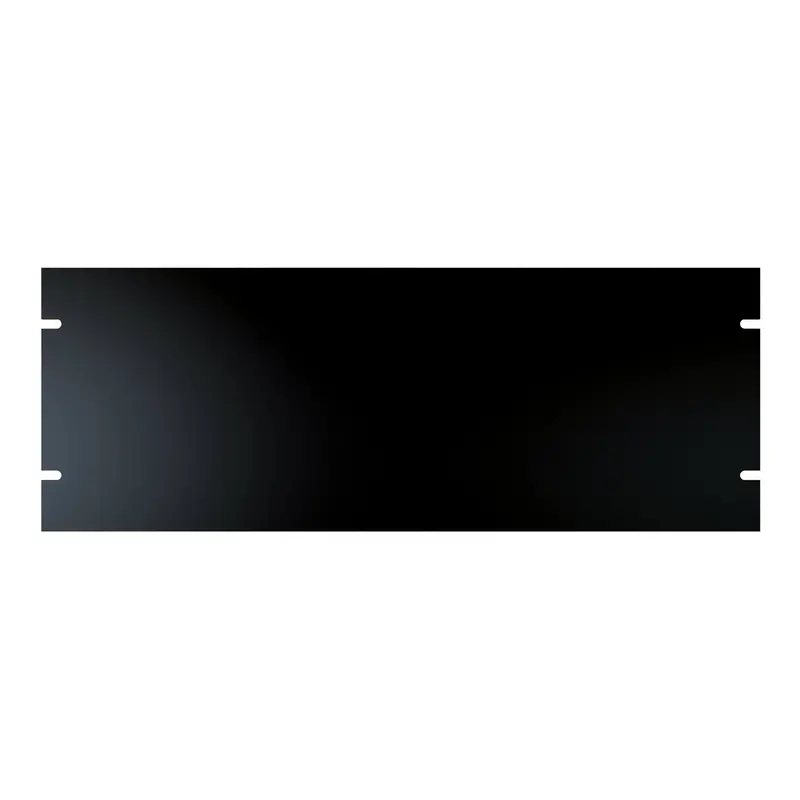 Hammond Pbps19007Bk 4U Matte Black Blank Rack Spacer Panel 1