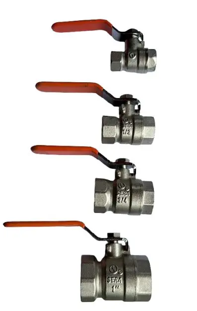 Hb Premium Long-Handle Ball Valve – Industrial Pn-Rated Brass Valve With Ergonomic Lever (Bv-Hb-Pn) 1
