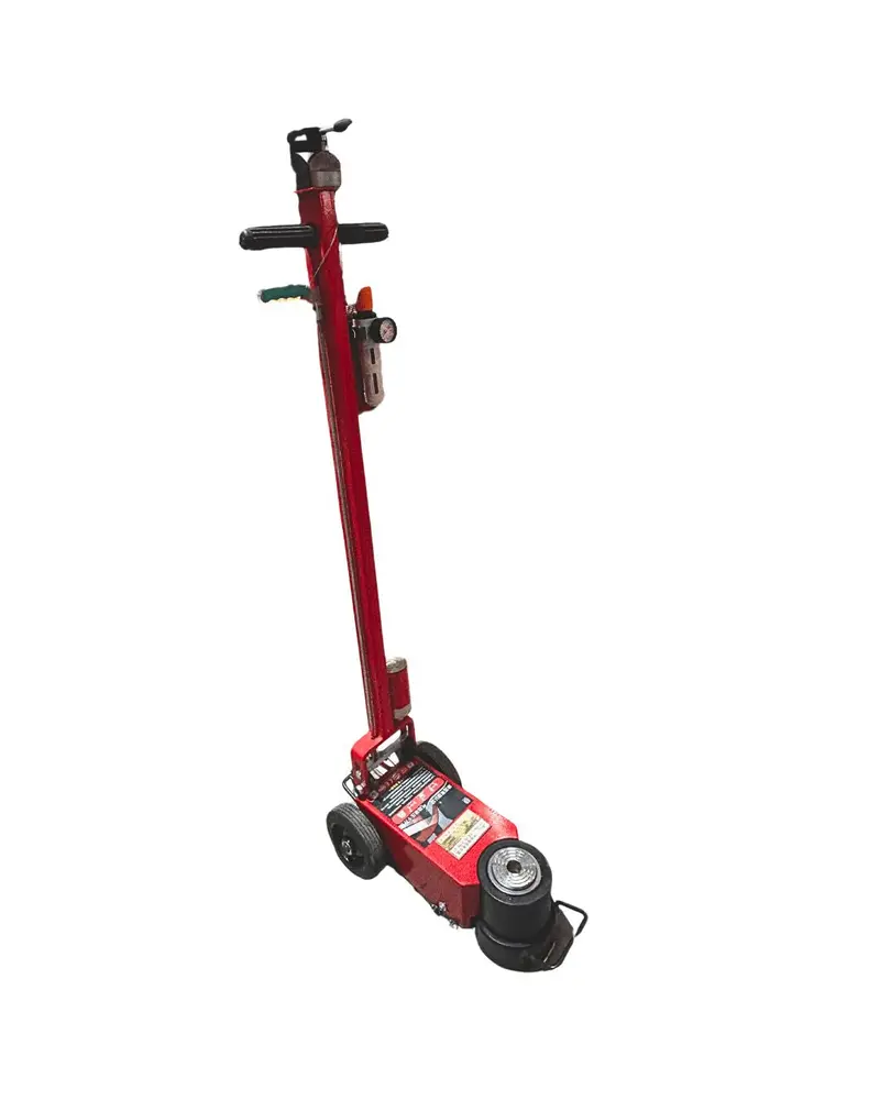 Heavy-Duty Air-Hydraulic Floor Jack – Dual-Range 25/50 Ton Capacity | Jack-25/50T 1