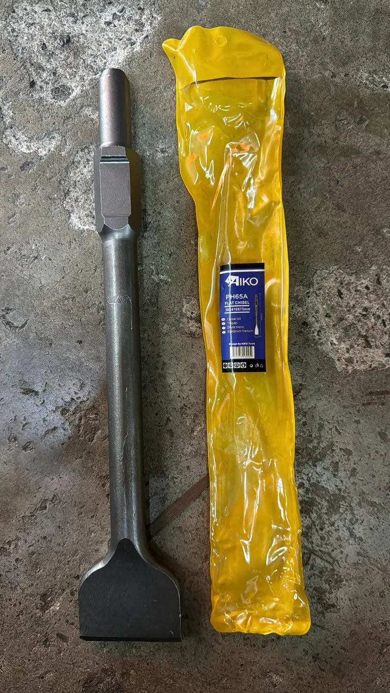 Heavy-Duty Flat Chisel Set – 30X410Mm, Three Sizes (1.2", 2", 3") For Demolition & Metalwork (Bp-30410) 1
