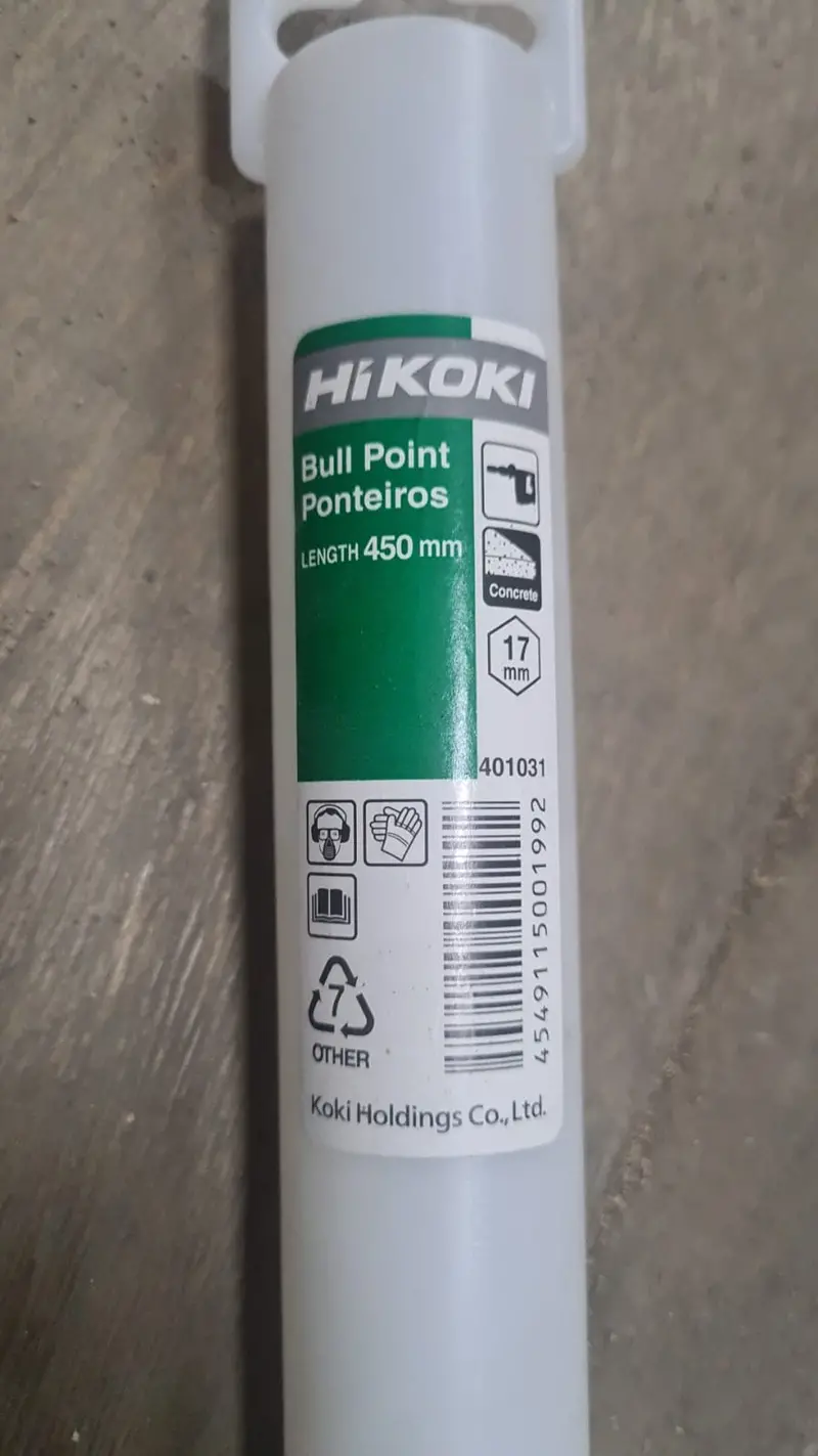 Hikoki Bull Point Drill Bit — 17Mm × 450Mm (Part #401031) 1
