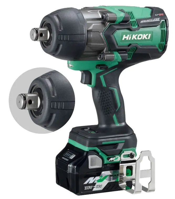 Hikoki H-Wr36Da 36V Multi-Volt 3/4-Inch Cordless Impact Wrench 1
