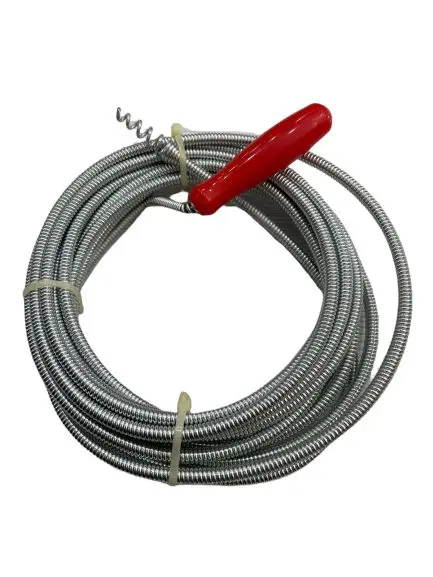 Hm25-1 Drain Cleaning Cable – 6Mm Diameter, Flexible Spring Steel, 25M Length 1