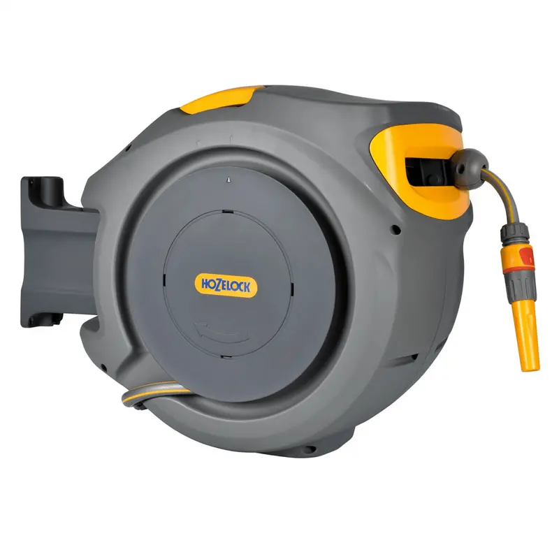 Hozelock 018-221-2590 Retractable Hose Reel – 30 M Auto-Wind, Wall-Mountable 1