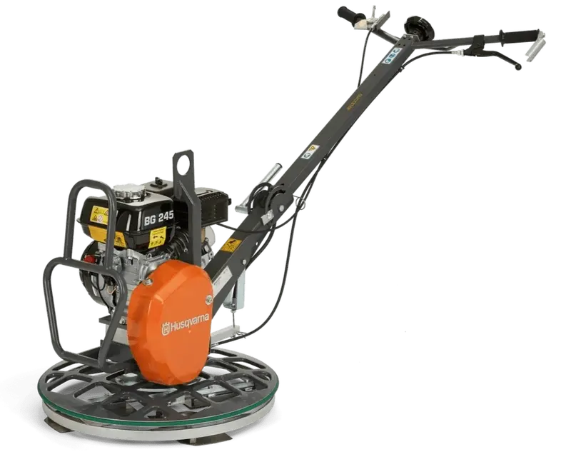 Husqvarna Bg245 Walk-Behind Concrete Edger And Trowel 1
