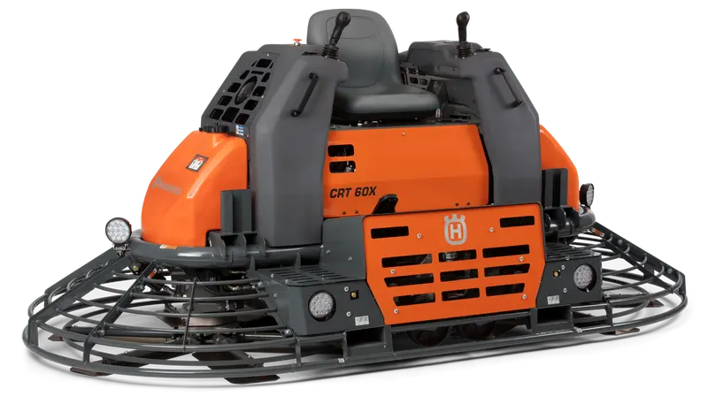 Husqvarna Crt 60X: Extra-Wide Ride-On Concrete Trowel 1