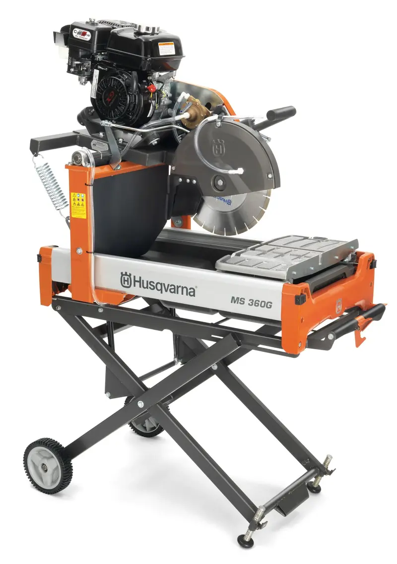 Husqvarna Ms360 Gas-Powered 14-Inch Masonry Table Saw 1