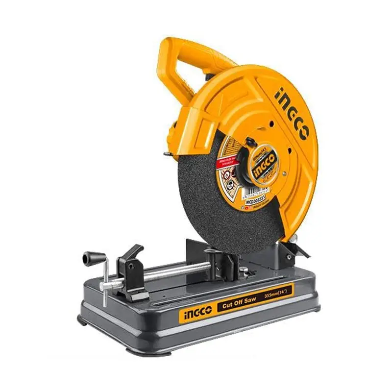 Ingco Cos223589 2200W Electric Cut-Off Saw – 3700 Rpm, Heavy-Duty Steel Base, Includes 355Mm Disc 1