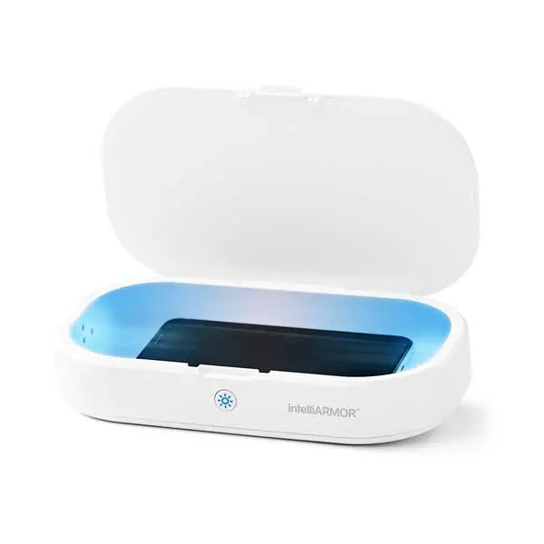 Intelliarmor Ia-Uv2-Wht Portable Uv-C Sanitizer For Phones – 360° Uvshield+ Technology 1