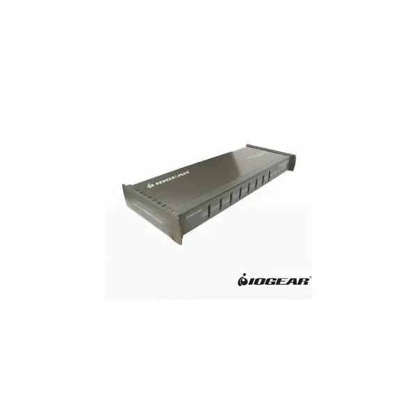 Iogear Gcs138 8-Port Miniview Ultra Kvm Switch For Enterprise Use 1