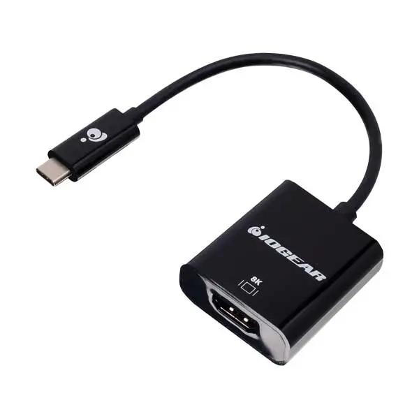 Iogear Guc3Chd8K Usb-C To Hdmi 8K Adapter – Supports Hdr And High-Bandwidth Video Output 1