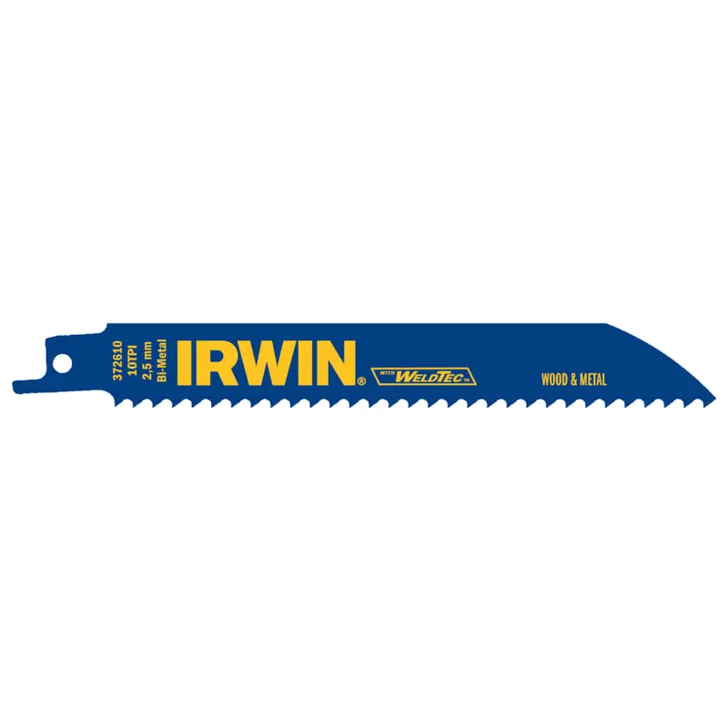 Irwin 6" × 3/4" General-Purpose Reciprocating Blade – 25-Blade Bulk Pack 1