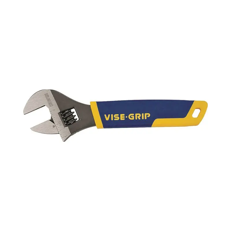 Irwin 8-Inch Adjustable Wrench Offering 1-1/8-Inch Jaw Capacity – Model 2078608 1