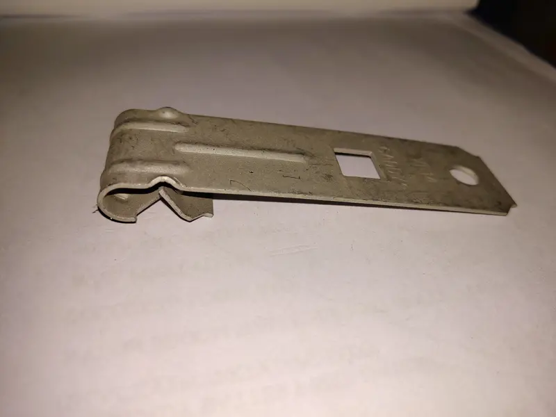 J-Style Retaining Clip – Zinc-Plated Steel Fastener (Clip-J) 1