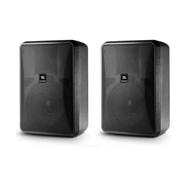 Jbl Control 28-1 Professional 8-Inch Indoor/Outdoor Speaker – 120W, Black (2-Piece Set) 1