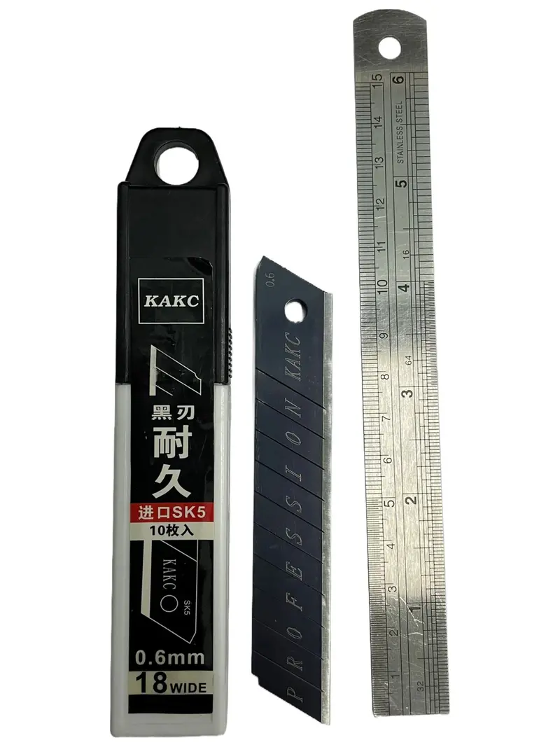 Kakc Pkb-Kakc-B18 18Mm Replacement Pen Knife Blades – Pack Of 10 1