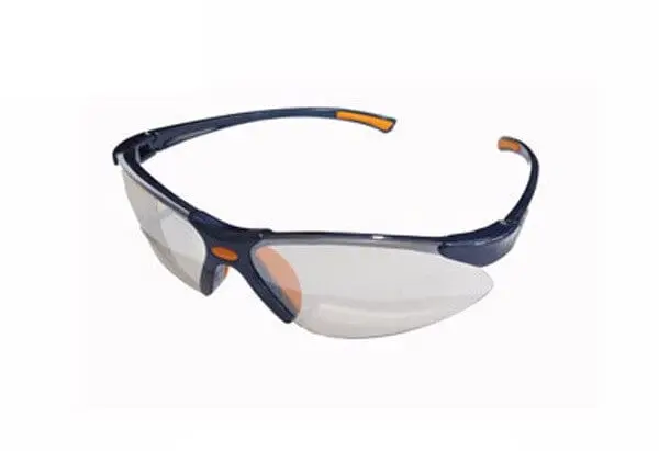 King’S Clear Protective Safety Spectacles – Blue Frame Design 1