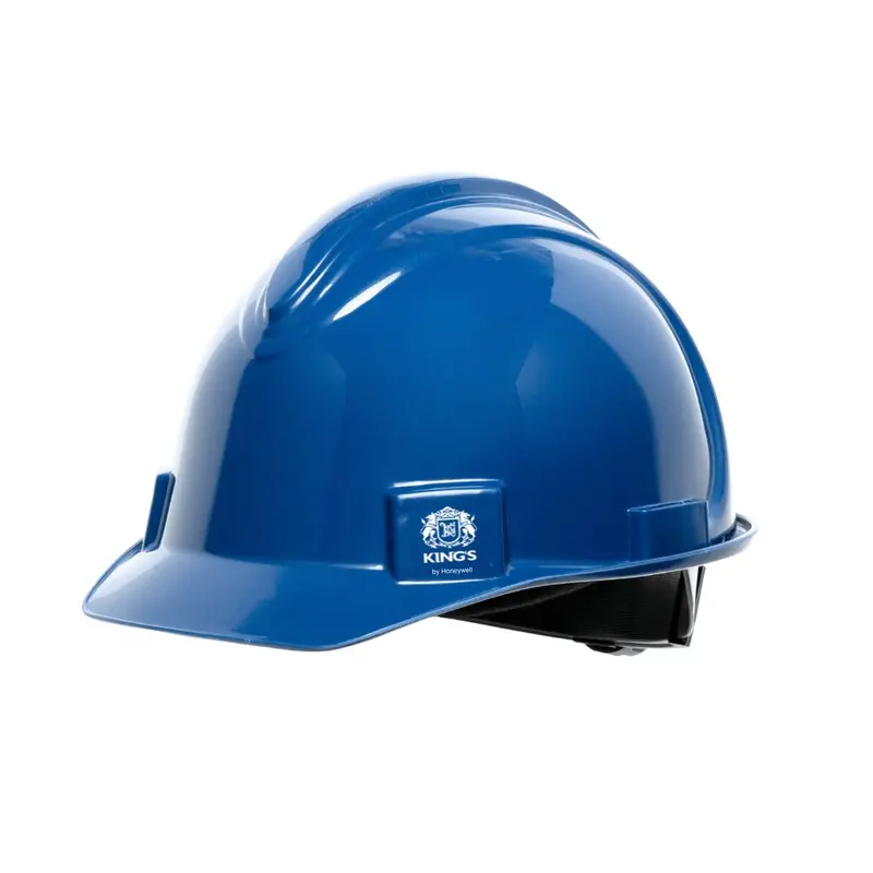 King’S North Nsb10071 Blue Safety Helmet – Adjustable Fit With Chin Strap 1