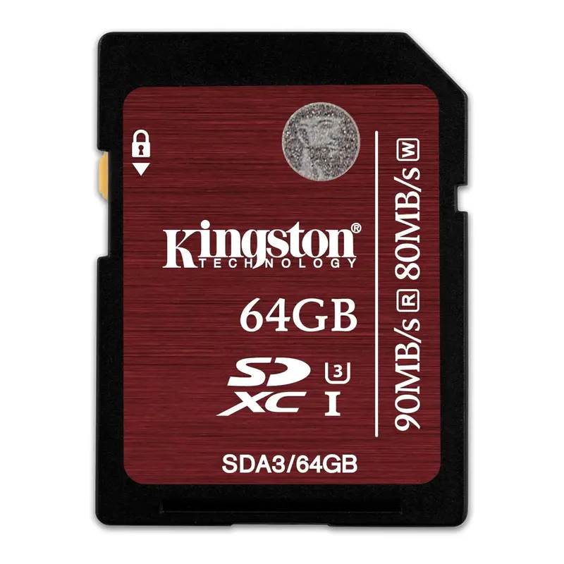 Kingston 64Gb Sdxc Uhs-I Memory Card – Class 10, Ideal For 4K Video Recording 1