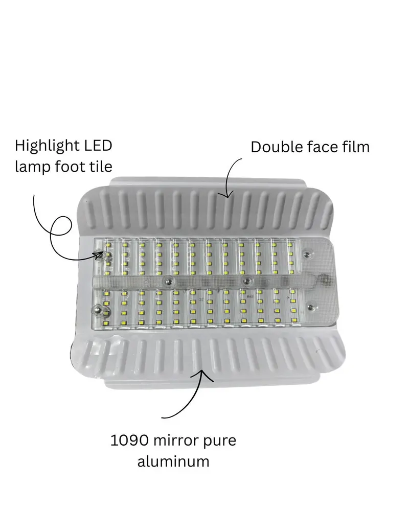 Led Iodine-Tungsten Cage Lamp – 100W High-Intensity Workshop Lighting | Led-It-100W-Qd 1