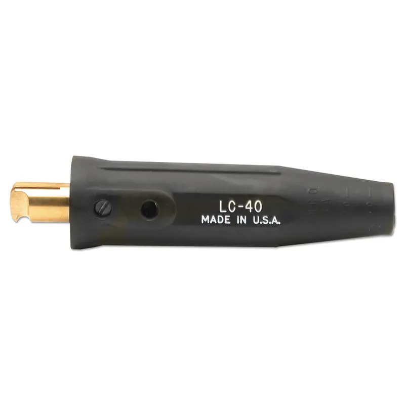 Lenco 50Mm Male Cable Connector — Optimized For 1/0 To 2/0 Awg 1