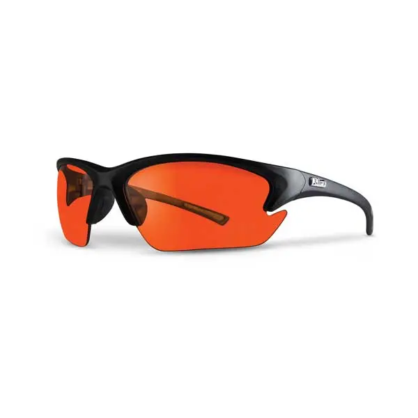 Lift Eqt-12Ka Quest Black Frame Safety Glasses With Amber Lenses 1