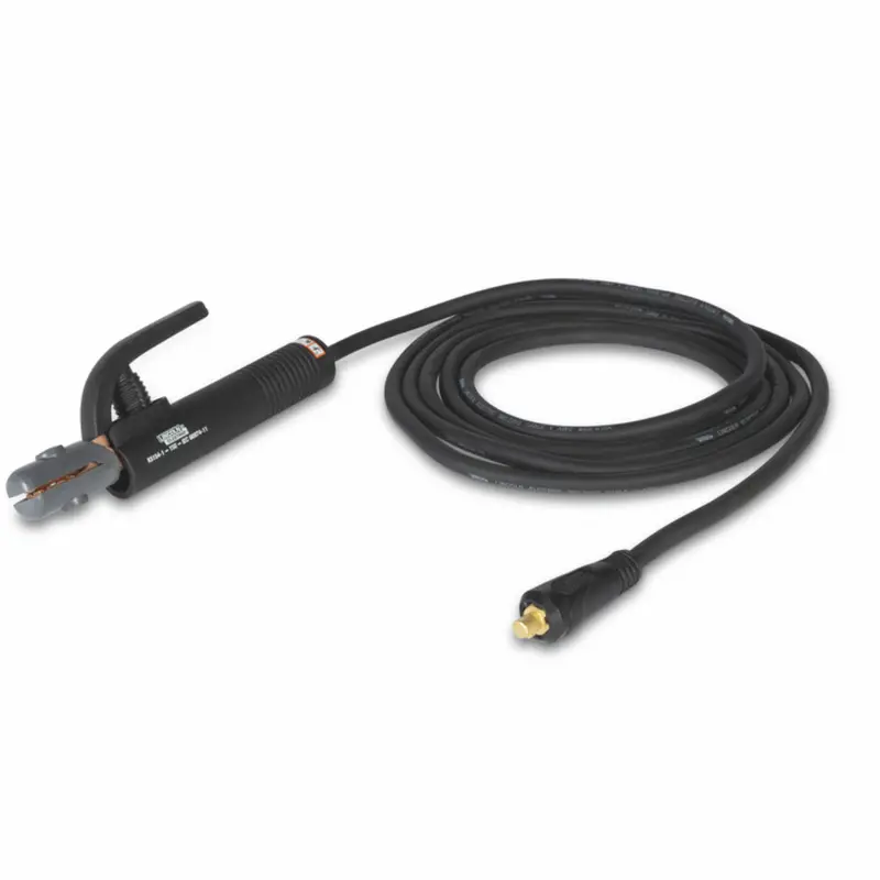 Lincoln 200-Amp Industrial Electrode Holder With Cable And Twist Mate Dinse 10–25 Connector – K5612-1 1
