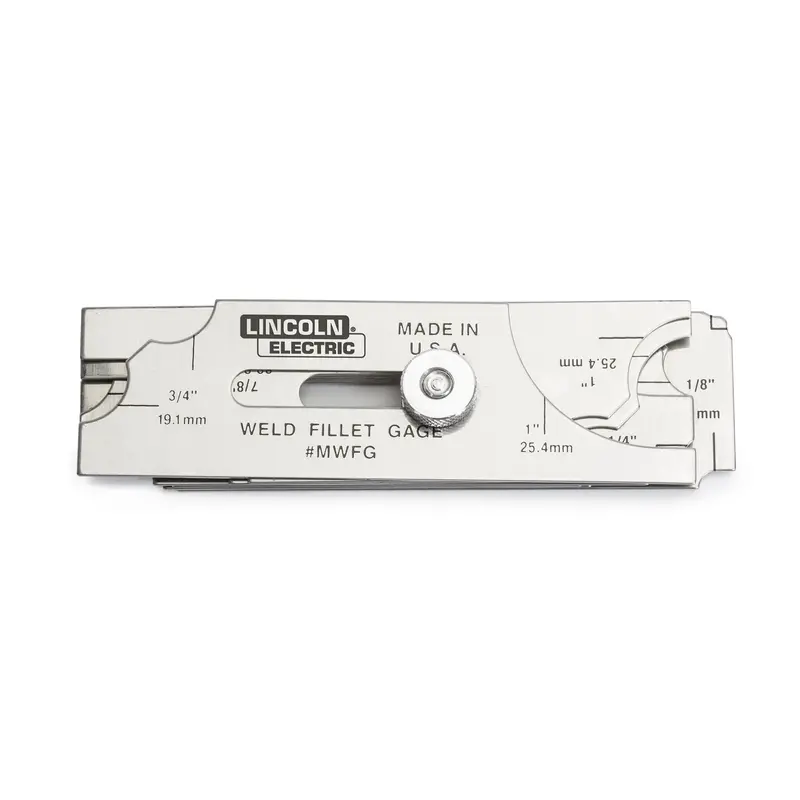 Lincoln K3720-1 Stainless Steel 7-Piece Fillet Weld Gauge Set 1