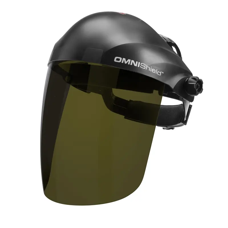 Lincoln Omnishield Clear Face Shield – Ir/Uv-Protected Shade 3 Lens (K3753-1) 1