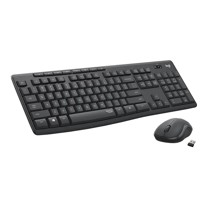 Logitech Mk295 Silent Wireless Keyboard And Mouse Combo – Discreet Typing & Navigation 1