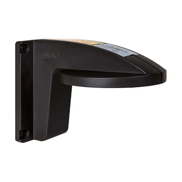 Lt Security Ltb348B Heavy-Duty Black P-Bracket Wall Mount For Cameras 1